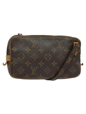 Authentic LOUIS VUITTON Monogram Marly Bandouliere Shoulder Bag M51828 LV